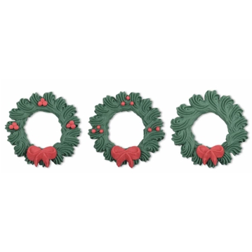 Guirlandes de No�l en sucre 60mm 3 mod�les 48 unit�s