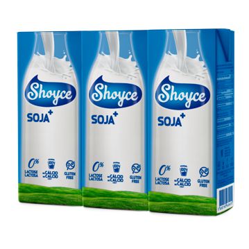Bebida de Soja + Original Shoyce 9x3x200ml