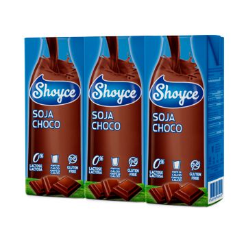 Bebida de Soja Chocolate Shoyce 9x3x200ml