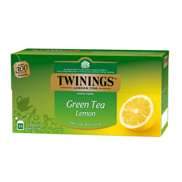 Ch� Verde Twinings Green Tea and Lemon 25 saquetas