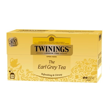 Ch� Preto Twinings Earl Grey 25 saquetas
