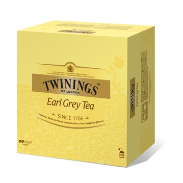 Ch� Preto Twinings Earl Grey 100 saquetas