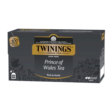 Ch� Preto Twinings Prince of Wales 25 saquetas