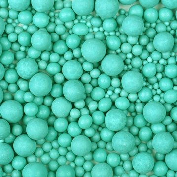 P�rolas de A��car Azul Tamanhos Diversos Modecor 100g