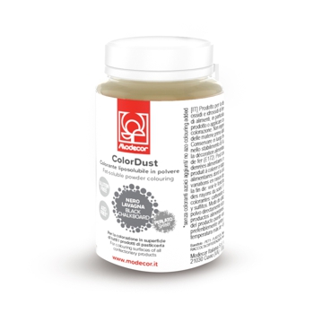 Corante em P ColorDust Preto Lavanda Brilhante Modecor 25g