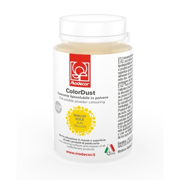 Corante em P ColorDust Amarelo Pastel Modecor 25g