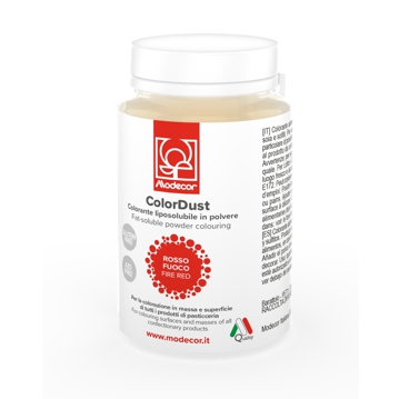 Corante em P ColorDust Vermelho Pastel Modecor 25g