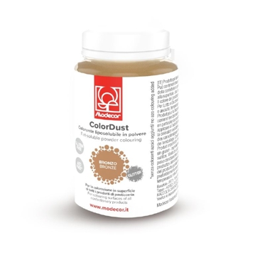 Corante em P ColorDust Bronze Glitter Modecor 25g