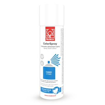 Colorspray Azul Cian Pastel Modecor 250ml
