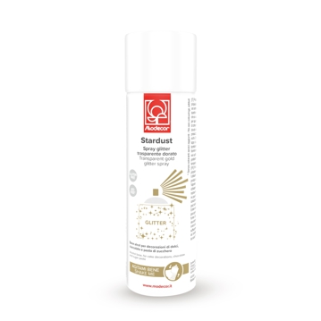 Stardust Brilho Transparente Dourado Modecor 250ml