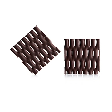 Decoraes de Chocolate Barbara Decor - Grillage Square 40x40mm 360 un