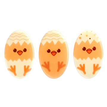 Decoraes de Chocolate Barbara Decor - Chicks Set 24x40mm 165 un