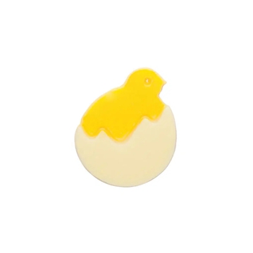 Decoraes de Chocolate Barbara Decor - Chiken in Shell White 35mm 240 un