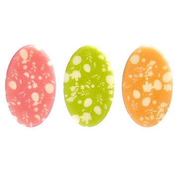 Decoraes de Chocolate Barbara Decor - Spring Eggs 24x40mm 165 un