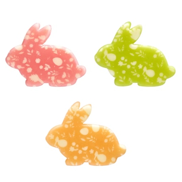 Decoraes de Chocolate Barbara Decor - Meadow Bunnies 40x30mm 135 un