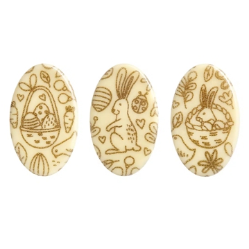 Decoraes de Chocolate Barbara Decor - Easter Picture Set 24x40mm 165 un