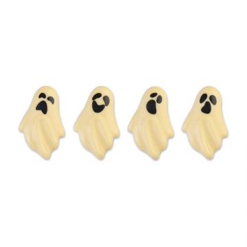 Decoraes de Chocolate Modecor - Ghosts Halloween 30x50mm 48 un