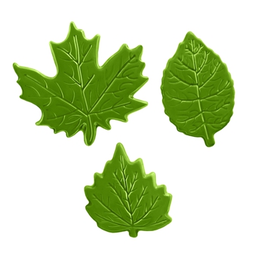 Barbara Decor - Leaves Green Set 30x45mm 216 un