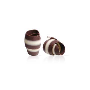 Dobla Rolos Decorativos - Rose midi dark/white 330 un