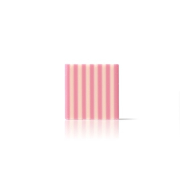Dobla Formas Finas - Domino square white/pink 500 un