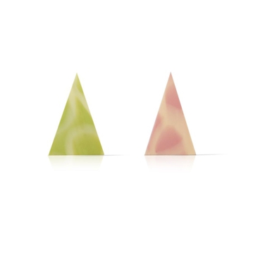 Dobla Formas Finas - Diablo triangle green & pink 290 un