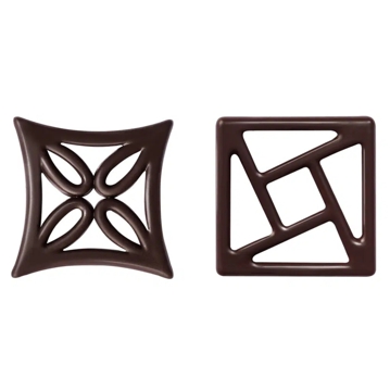 Barbara Decor Figuras Finas - Harmony Set 38x38mm 40x40mm 245 un