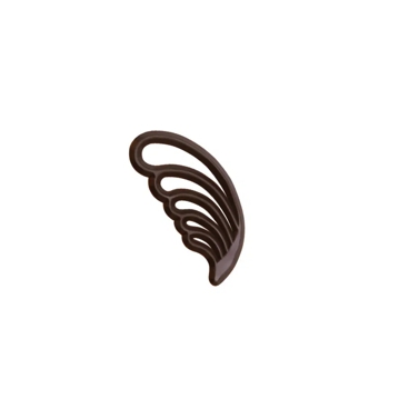 Barbara Decor Figuras Finas - Feather Dark 54mm 500 un