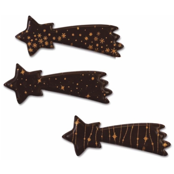 �toiles com�tes au chocolat noir Modecor 70x30 mm 60 unit�