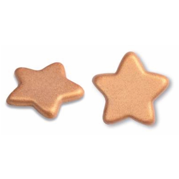 �toiles dor� au chocolat blanc Modecor 30 mm 96 unit�