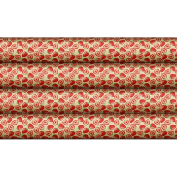 Transfere para Chocolate 300x400mm Morangos 12 Folhas