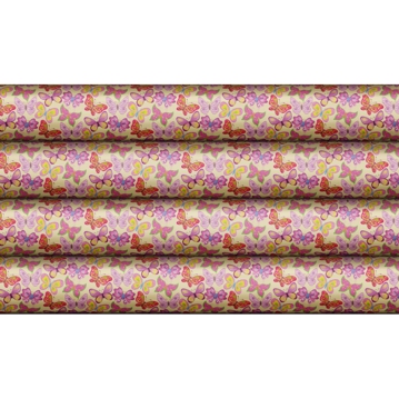 Transfere para Chocolate 300x400mm Borboletas 2 Modelos 24 Folhas