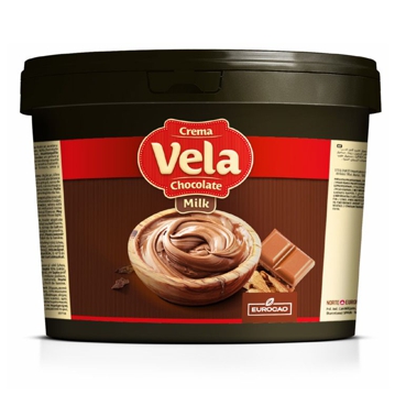 Creme de Chocolate Leite Vela Eurocao 6kg