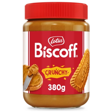 Creme de bolacha caramelizada Crunchy Biscoff Lotus 8x380g