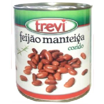 Feijo Manteiga Cozido Trevi Lata 2500g
