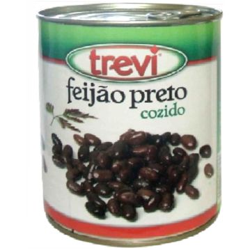 Feijo Preto Cozido Trevi Lata 2500g