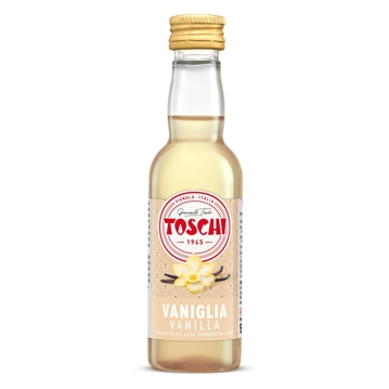 Syrup Cocktails e Long Drink e cafetaria Baunilha Toschi 25x50ml