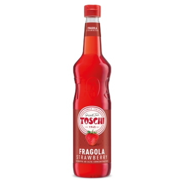 Syrup Cocktails e Long Drink Morango Rosa Toschi 750ml
