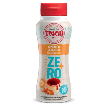 Sirope de Caramelo Zero+ Toschi Barista 200 g