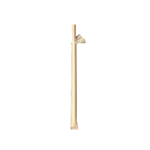 Palhinha Direita em Papel Embrulhada Individualmente - Kraft  6x140mm 250un