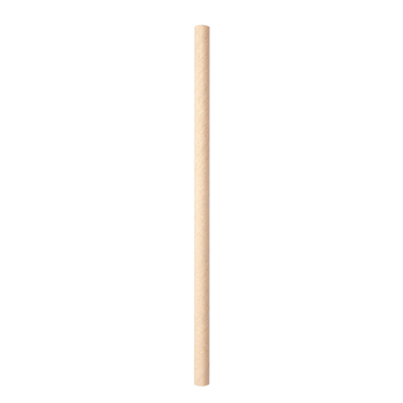 Palhinha Direita em Papel Avulso - Kraft Castanho  6x140mm 12x250un