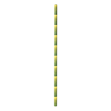 Palhinha Direita em Papel Avulso - Impresso Bamb 6x210mm 12x250un
