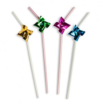 Flexible Straw 240mm with Mill 100un