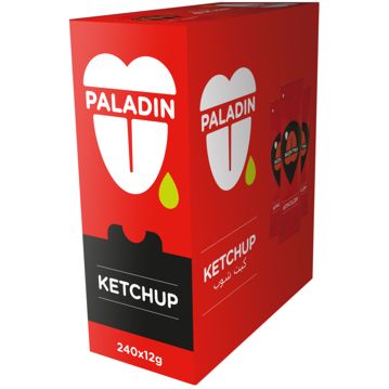 Saqueta de Ketchup Paladin 12gr Caixa 240