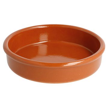 Tigela de Barro Castanho Avermelhado Circular 220ml 120x26mm 44 un