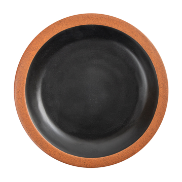 Assiette Mlamine Noire 160x20mm 180ml 12 unit