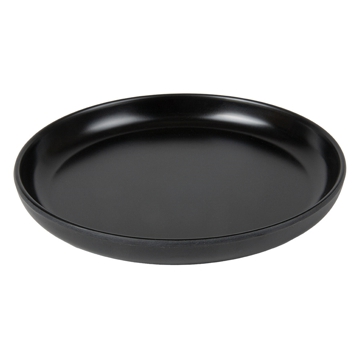Assiette Mlamine Noire 160x20mm 6 unit