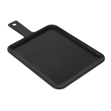 Plateau de prsentation en mlamine noir 324x190x14mm 6 unit