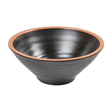 Bol Mlamine Noire 203x85mm 1100ml 12 unit