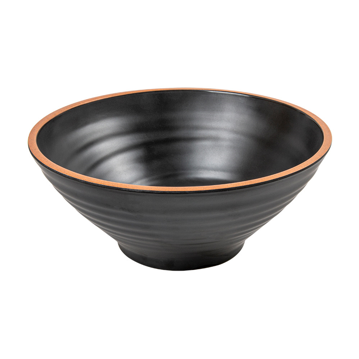 Bol Mlamine Noire 233x97mm 1600ml 6 unit