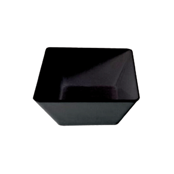 Bol Ovale Mlamine Noire 6700ml 300x300x115mm 4 unit